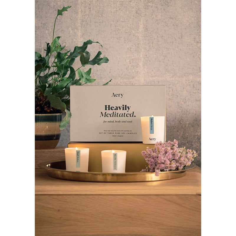 Gift set Velas Heavily Meditated Aery