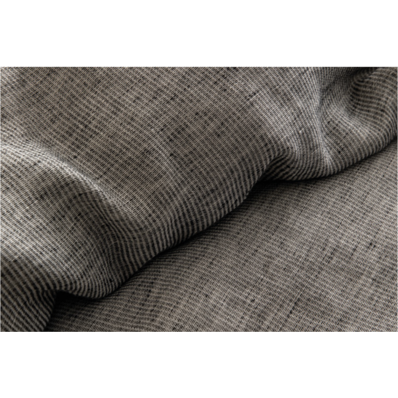 Funda Almohada Lino Tribecca Noir