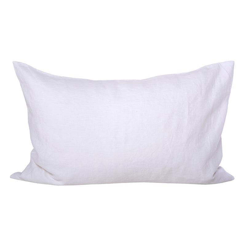 Funda Almohada Lino Viti Blanc