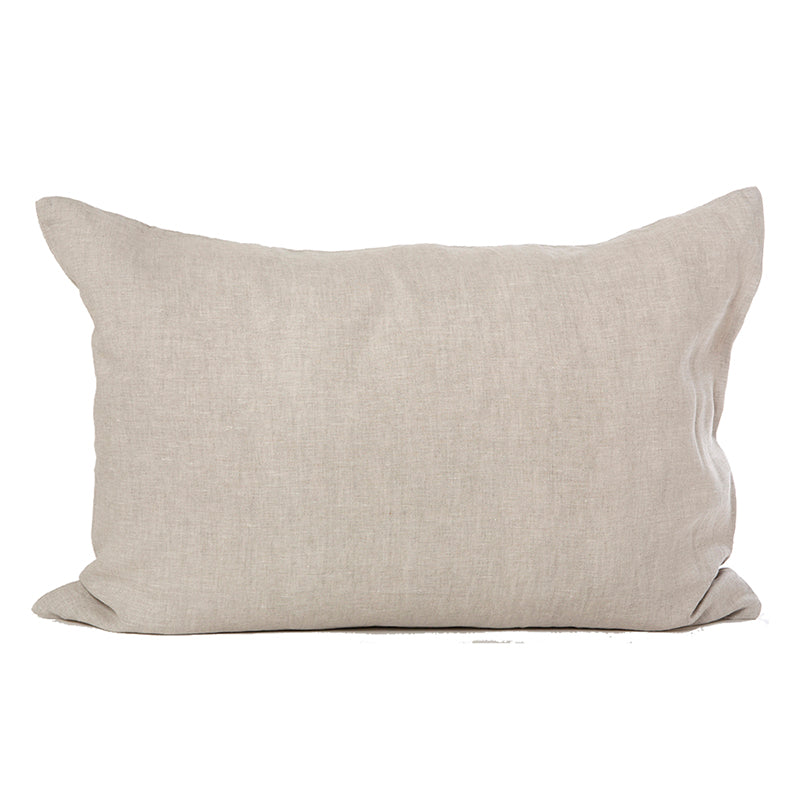 Funda Almohada Lino Viti Naturel