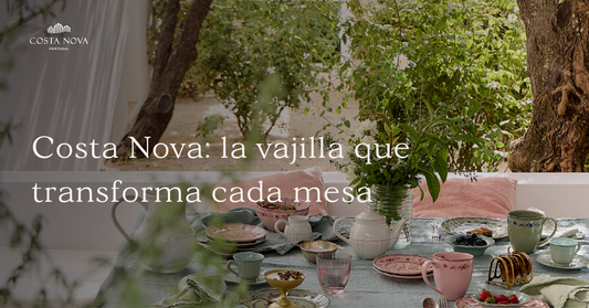 Costa Nova: la vajilla portuguesa que transforma cada mesa