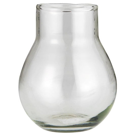 Florero de Vidrio ELINE Redondo Handmade