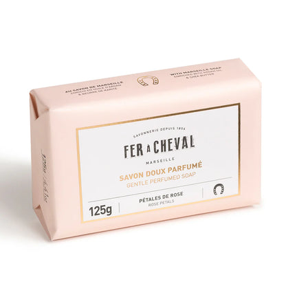 Fer a Cheval Jabón Aromático de Marsella 125 g Pétalos de Rosa