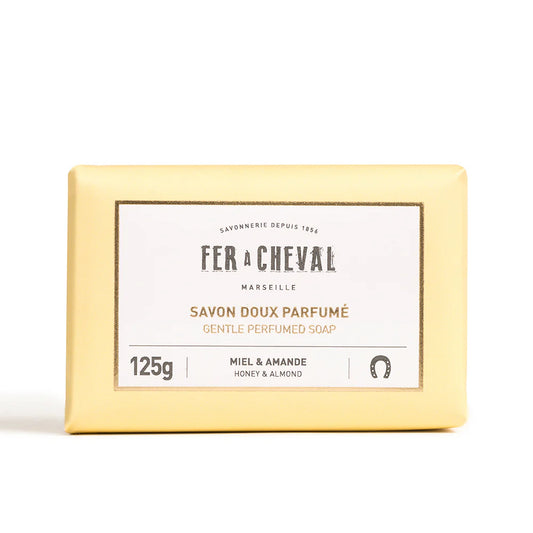 Fer a Cheval Jabón Aromático de Marsella 125 g Miel y Almendra