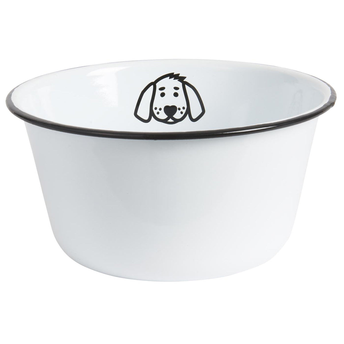 Bowl Enlozado Perro Large