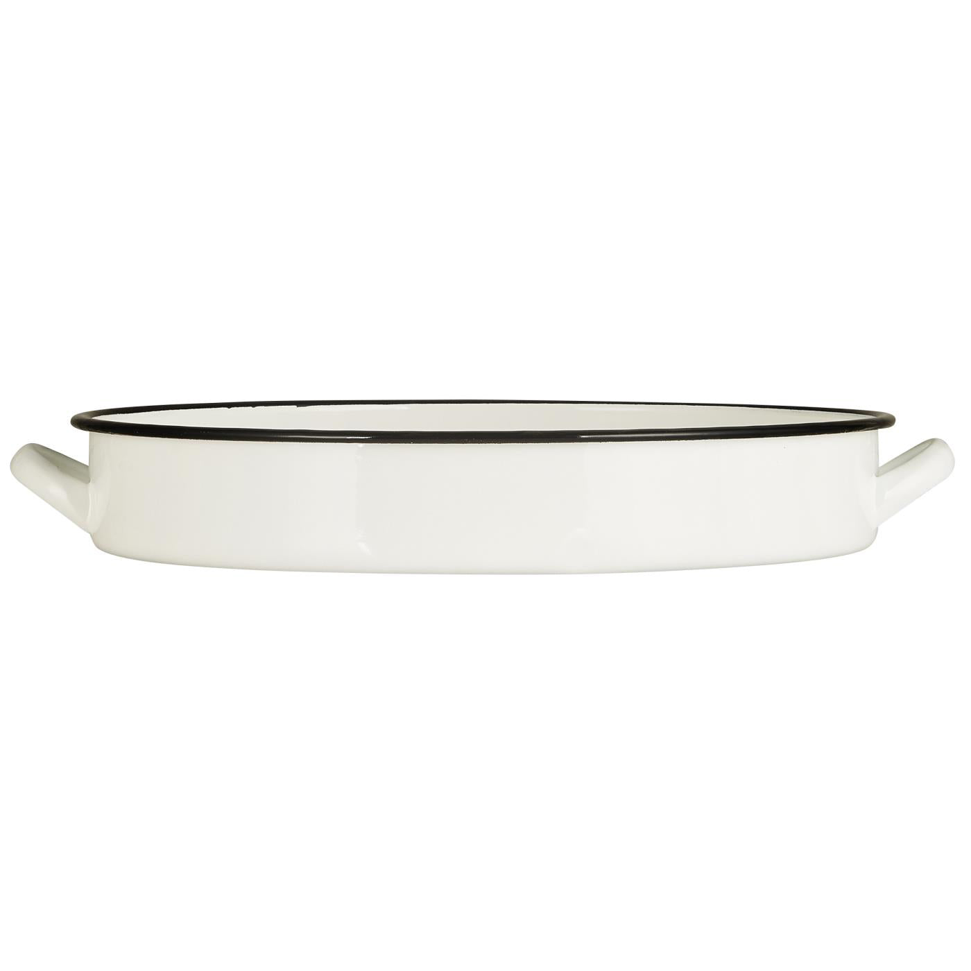 Bandeja Enlozada Redonda con Manillas