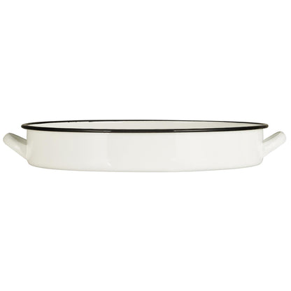 Bandeja Enlozada Redonda con Manillas