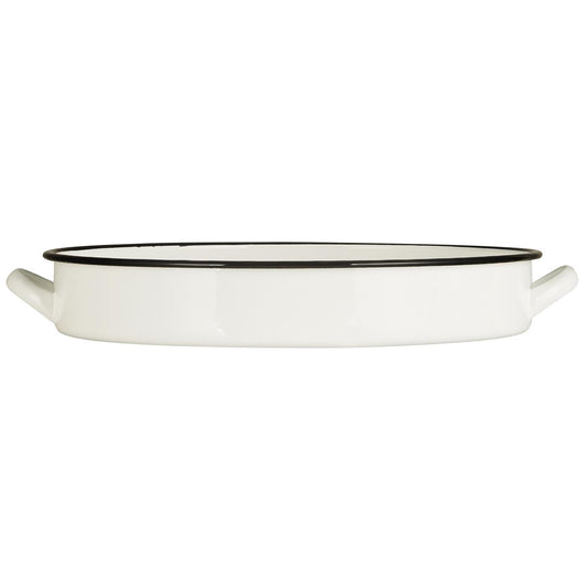 Bandeja Enlozada Redonda con Manillas