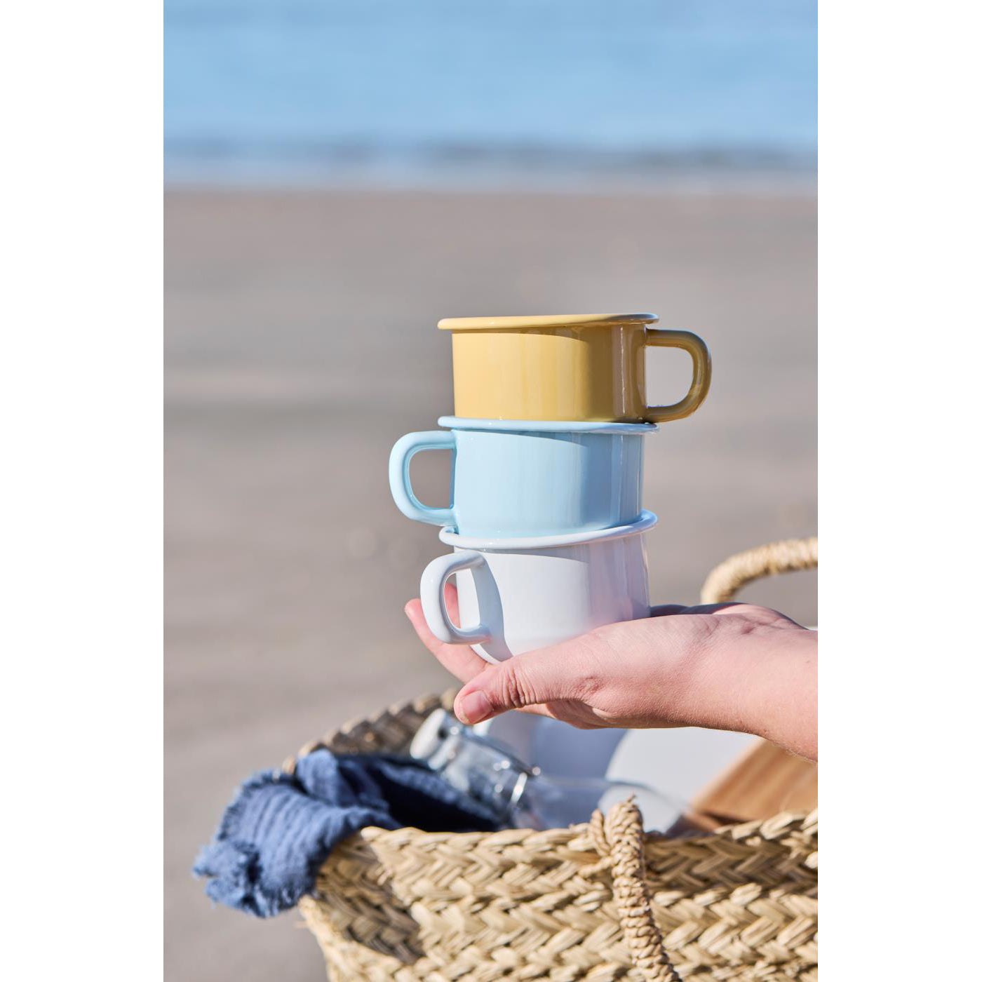 Tazón Esmaltado Blanco