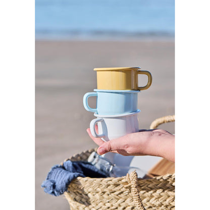 Tazón Esmaltado Blanco