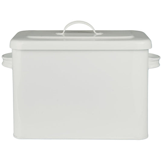 Caja Metal Blanca von Tapa W: 13 H: 20 L: 28 cm