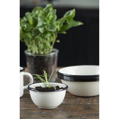 Bowl Enlozado color Crema Ø10,4 cm