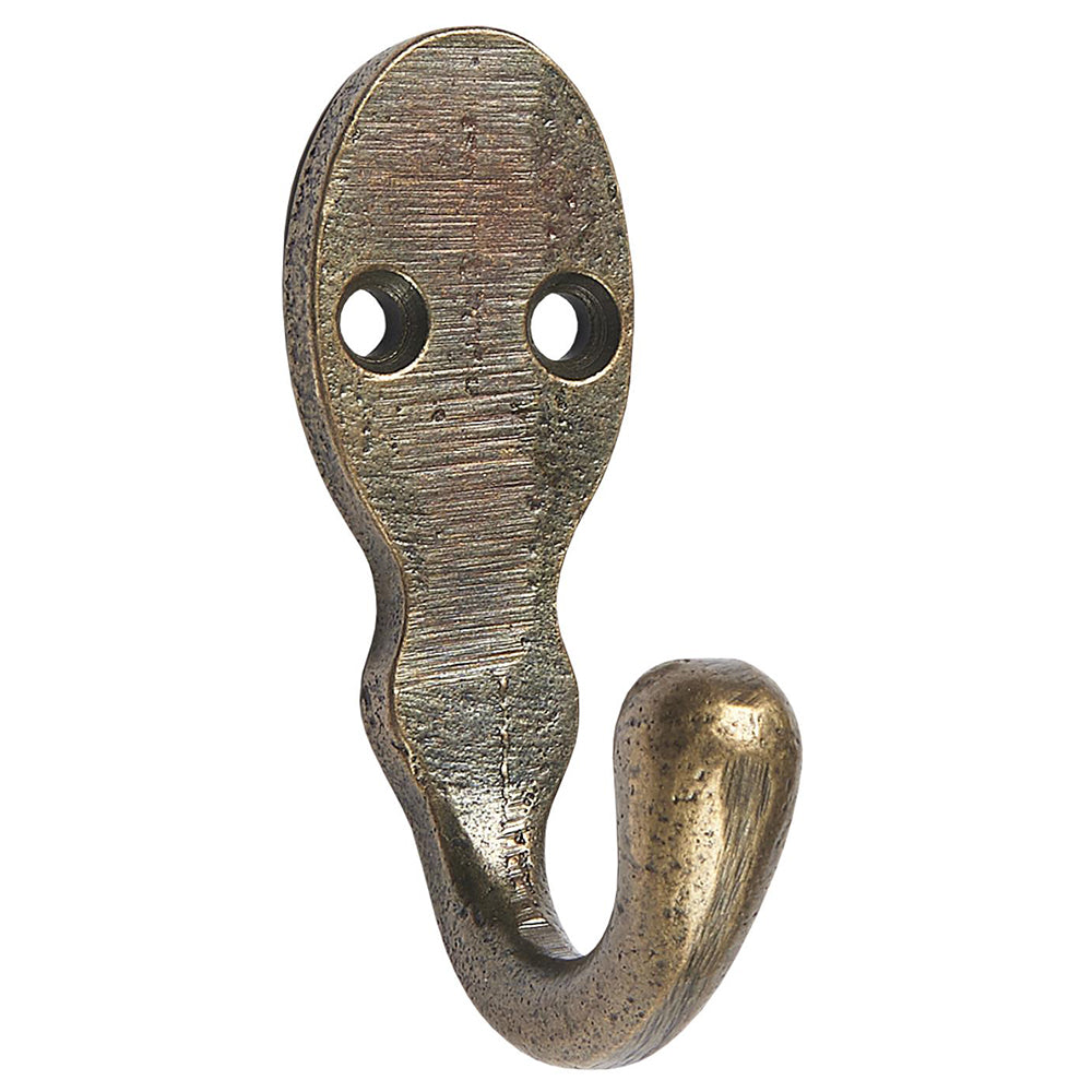 Gancho Single Pequeño Bronce