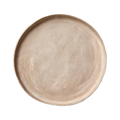 Bandeja ATHENA Redonda Ivory Ø47xH7 cm