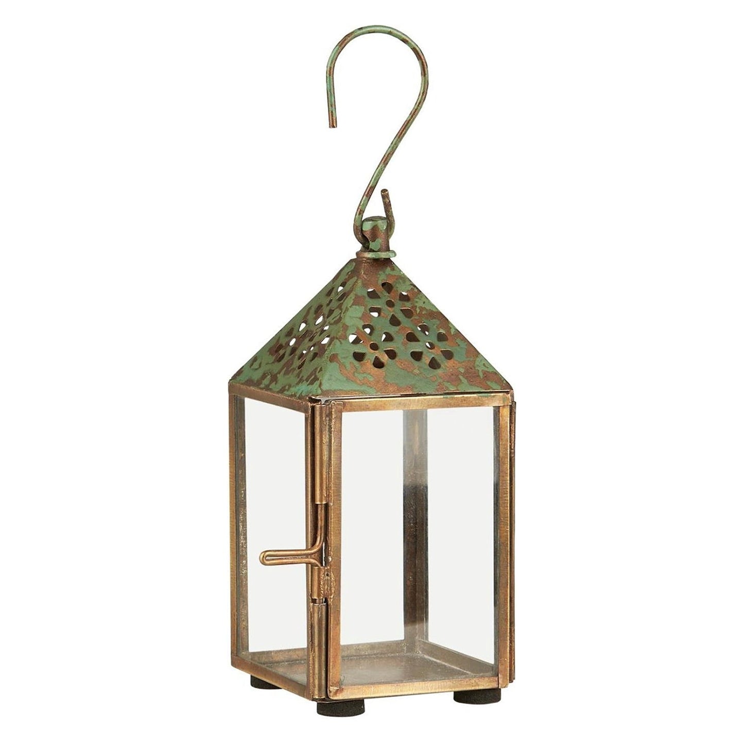 Lámpara- Farol Small Flower Verde H: 12,5