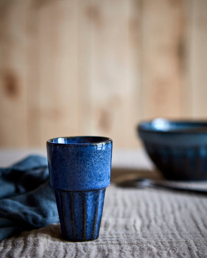 Taza M, Azul/multicolores COSTA