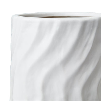 Florero M, Blanco COCOS, Ø8/11xH31 cm