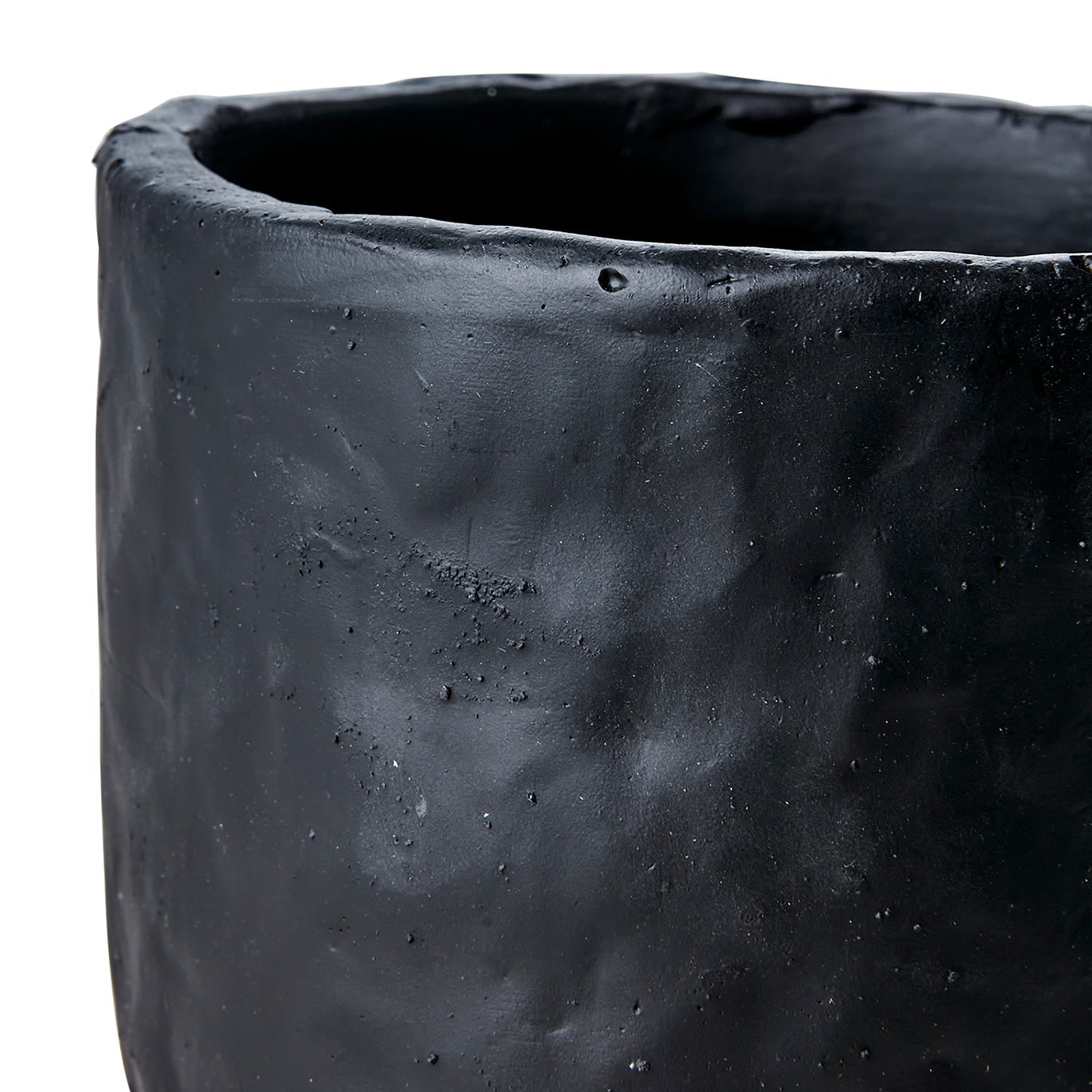 Maceta Camille M, Negro Ø17xH14 cm