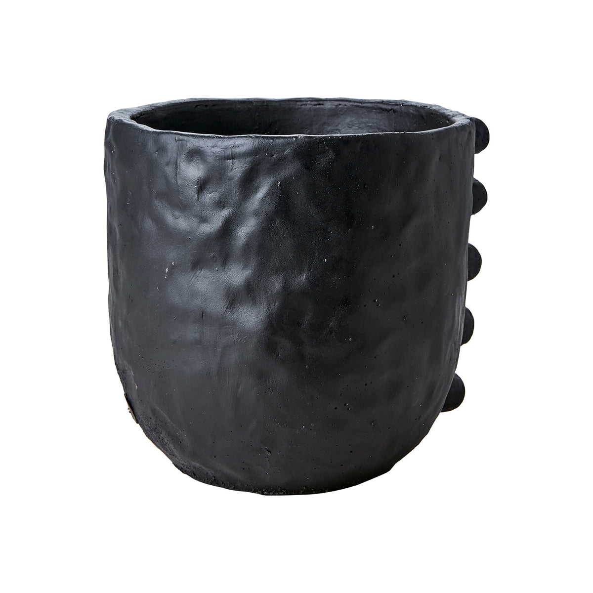 Maceta Camille L, Negro, Ø22xH18 cm