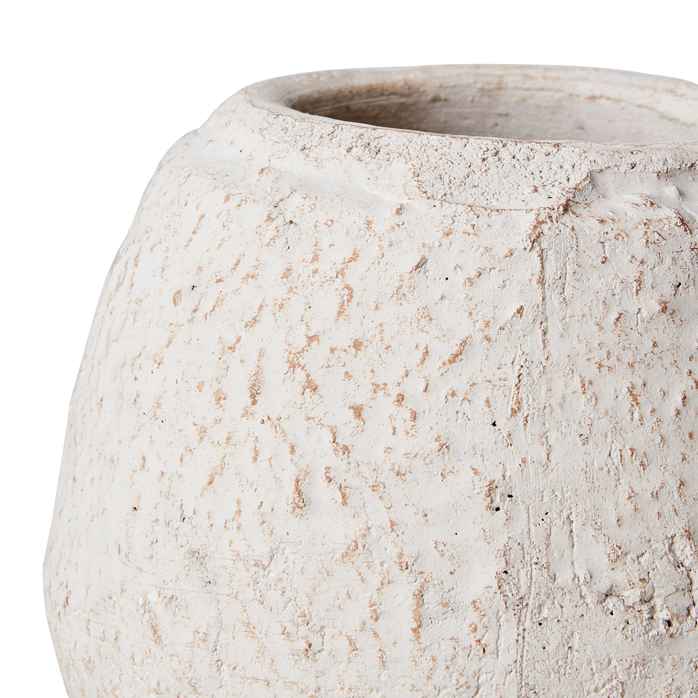 Maceta S, Blanco crudo CREAM, Ø16xH17 cm 