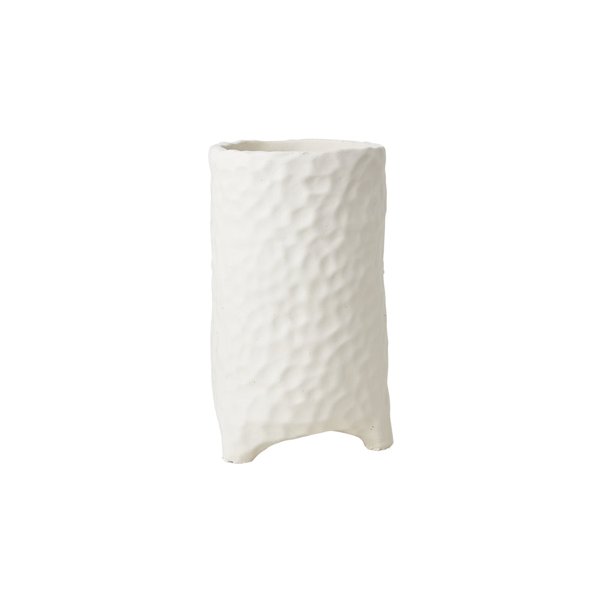 Maceta M, Blanco crudo CREAM, Ø14xH24 cm