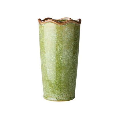 Florero  LIVIA Verde, Ø13xH24.5 cm