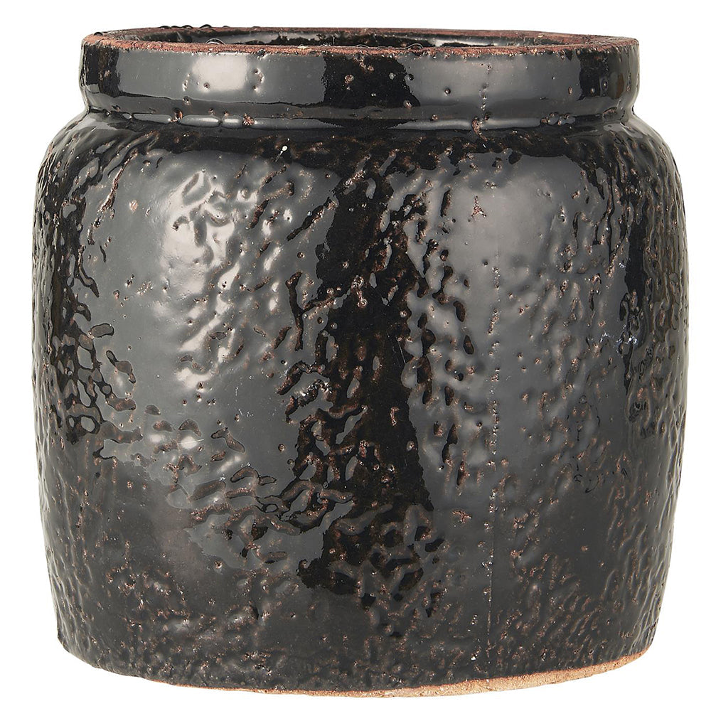 Pot Black Ocean Large