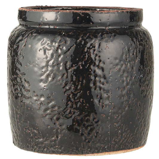 Pot Black Ocean Large