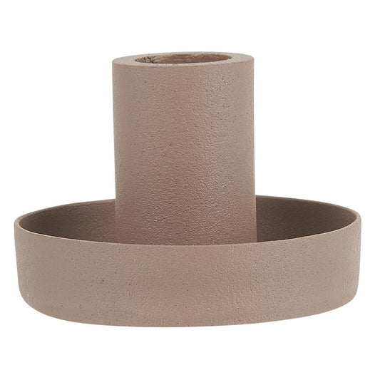 Candelabro Metálico Taper Malva Small