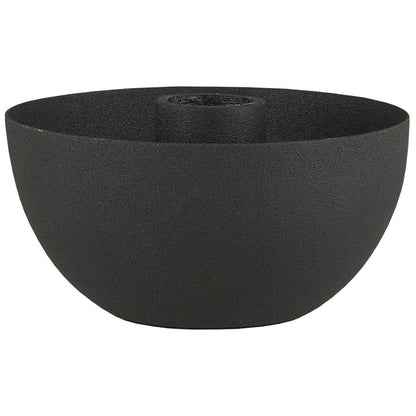 Candelabro Bowl-Shaped Negro