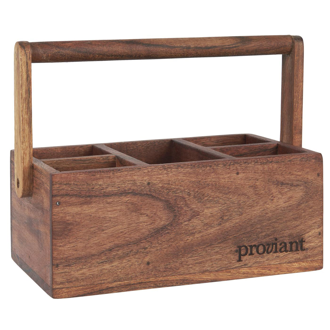 Caja Madera Acacia Proviant 5 divisiones