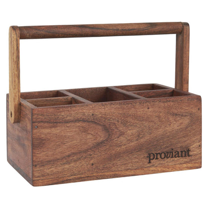 Caja Madera Acacia Proviant 5 divisiones