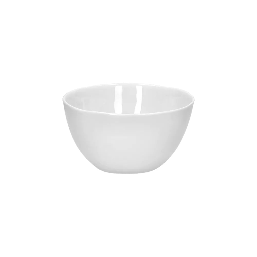 Loza Porcelino Blanco Set de 6 Bowl Cereal 15 cm