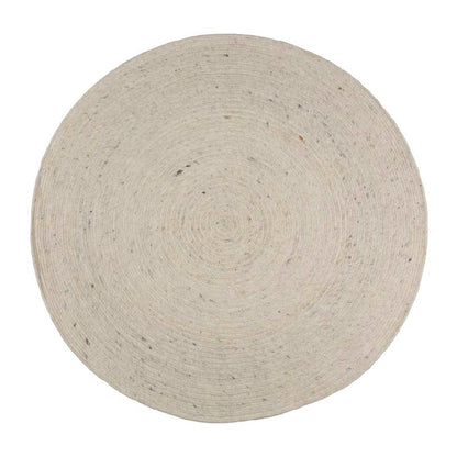 Alfombra Redonda Lund Blanc de 1,8 de diámetro