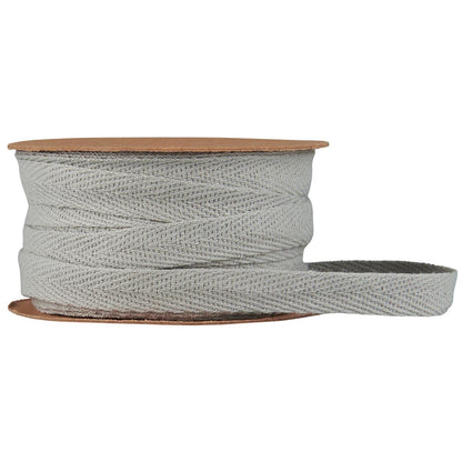 Cinta Algodón Kit en Rodete Gris Humo L 5m