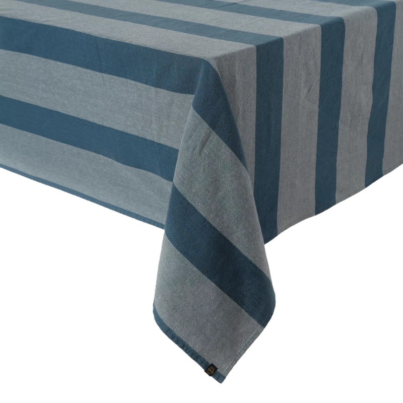 Mantel Santa Cruz Bleu de Prusse
