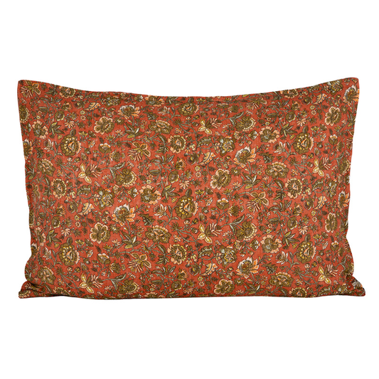 Funda Cojin Lino Samara Terre Brulee 50x70 cm