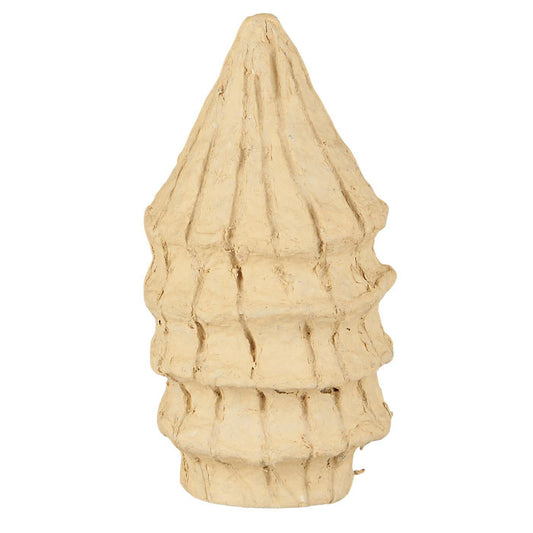 Árbol Navideño Artístico Papel Mâché Small H: 12,5 cm