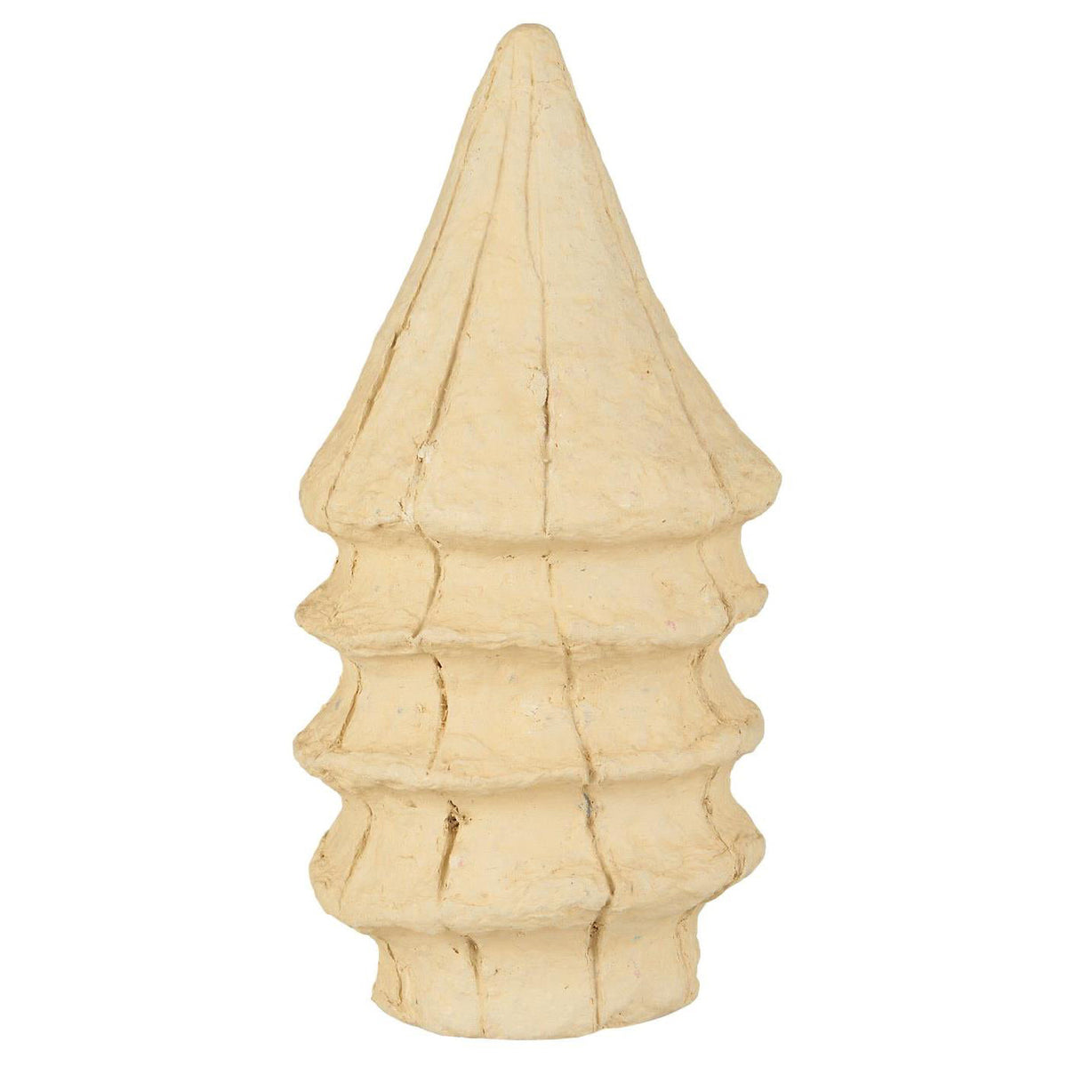 Árbol Navideño Artístico Papel Mâché Large, H: 21 cm