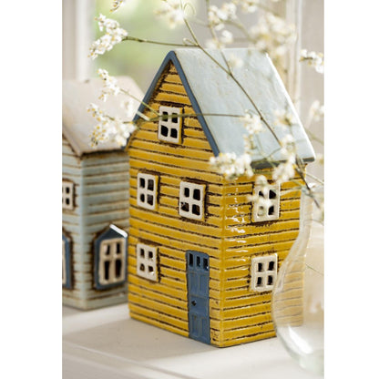 Casa para Velas Thorshavn Puerta Azul con Chimenea
