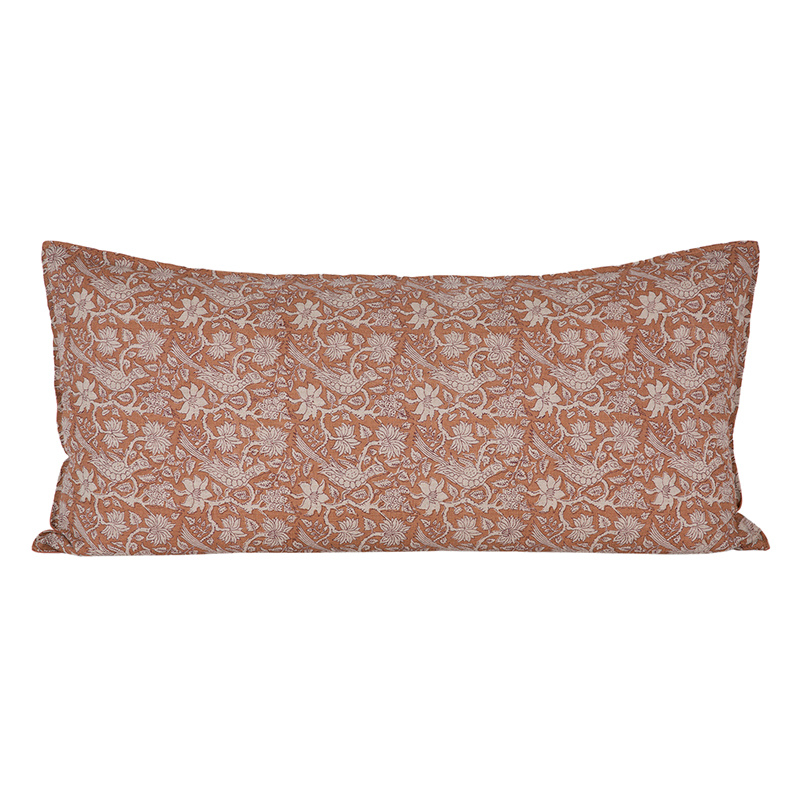 Funda Cojín Lino Jaipur Mocaccino 55x110 cm