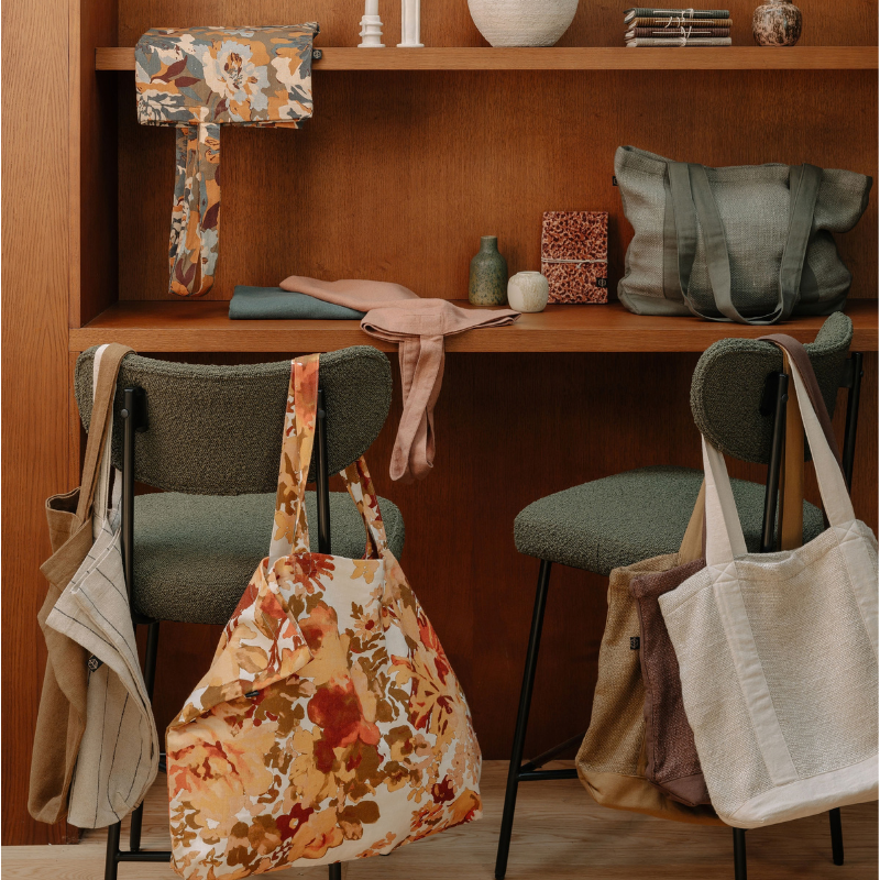 Bolso Lino Trieste Ocre