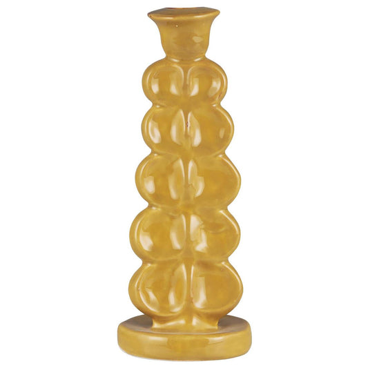 Portavela AVIGNON color Mostaza Rústico H: 24,5