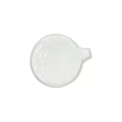 Loza Porcelino Blanco Plato para Cuchara 13 cm
