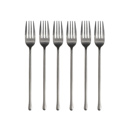 Cubierto Monet Plateado Bruñido Set de 6 Tenedores