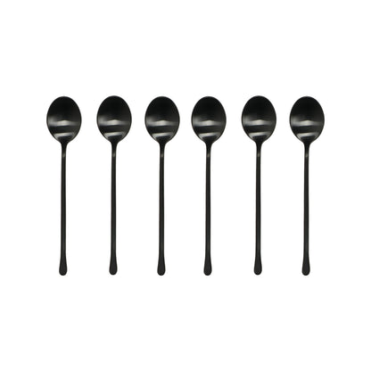 Set 24 Cubiertos Monet Negro (6 Personas)