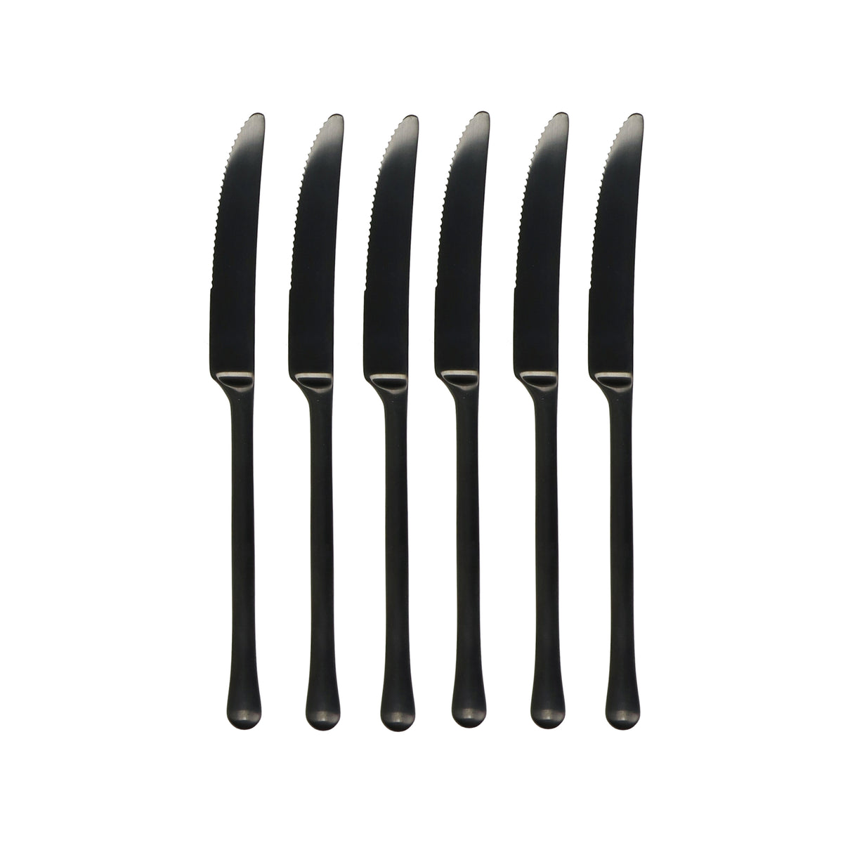 Set 24 Cubiertos Monet Negro (6 Personas)