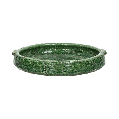Plato LUMU Verde Dia Ø30.5 H 5.5 cm