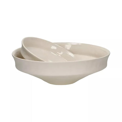 TIERNO Off White  Bowl DIA 27 x H 8,2 cm