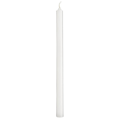 Vela Taper Blanca Ø:1.3 H:20 cm